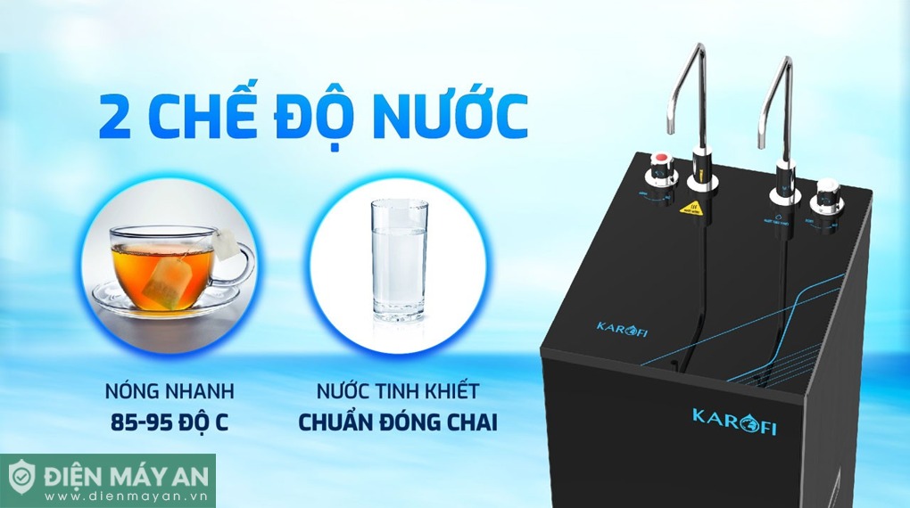 Máy lọc nước RO nóng nguội Karofi KAH-D18 11 lõi